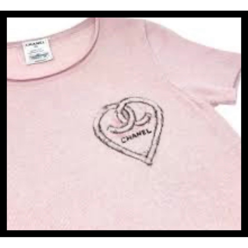 Chanel vintage pink cashmere sweater - Picture 4 of 16